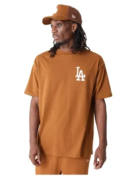 T-shirt à Manches Courtes League Essentials Lc Os Los Angeles Dodgers Dk Beige L ,Femme - New era - FashionsVida