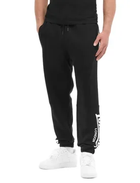 Pantalon De Survêtement Thropton Black / White XL - Lonsdale - FashionsVida