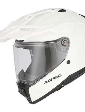 Casco Moto Adventure Attack Mono Bianco taglia XS - Acerbis - FashionsVida
