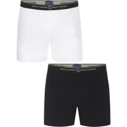 Pack de dos boxers de punto color y negro