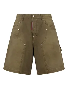 Short verde uomo carpenter - Dsquared2 - FashionsVida