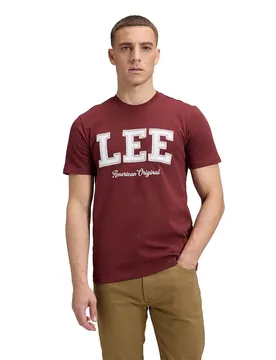Maglietta A Maniche Corte Original Regular Fit Port S - Lee - FashionsVida