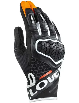 Guanti Moto Estivi PREDATOR 2 Arancio Nero taglia XL - Clover - FashionsVida