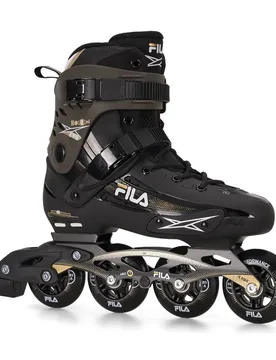 Patins En Ligne Houdini Evo Black / Gold EU 43 Homme - Fila Skate - FashionsVida