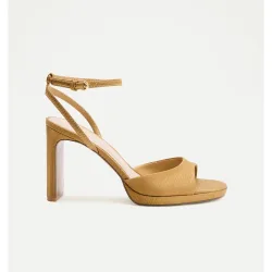 Sandalias de tacón de mujer con plataforma