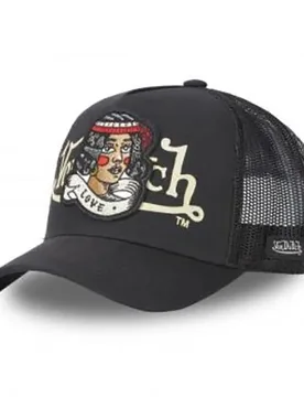 Casquette Love Nr Black One Size unisex - Von dutch - FashionsVida