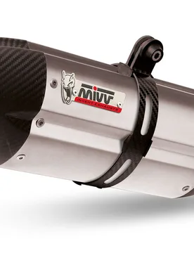 Terminale Suono Inox-Carbonio Suzuki Dl V-Strom 650 2004-2006 - Mivv - FashionsVida