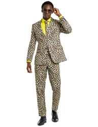 Suits Herrenanzug Jaguar braun-schwarz - male