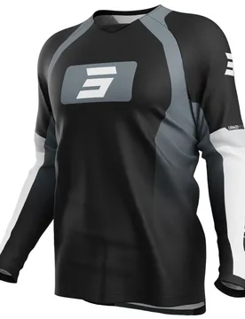 Maglia Moto Cross Enduro DRAW INSTINCT Grigio taglia S - Shot - FashionsVida