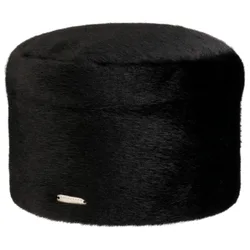 Faux Fur Toque Women´s Hat by - black - Damen - Size: One Size