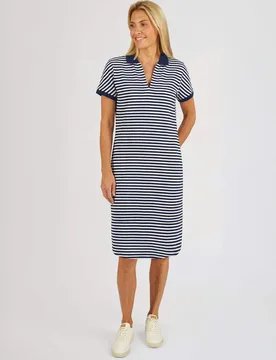Strick-Polo-Kleid - Marine - female - Size: 48 - RABE - FashionsVida