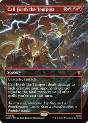 Call Forth the Tempest (Borderless Art) The Hobbit Commander