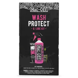 Pulitore Wash Protect Dry Weather Lube Kit Black