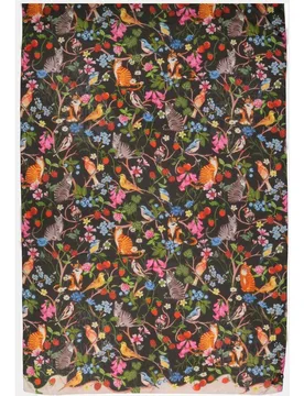 Bufanda con estampado floral - V.Fraas - FashionsVida