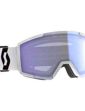 Masque De Ski Shield Mineral White / Black Amplifier Red Chrome/CAT3 Homme - Scott - FashionsVida