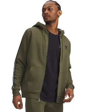 Sudadera de Hombre Casual UA Icon Fleece FZ Taping - Under Armour - FashionsVida