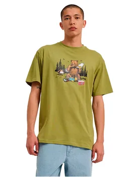 T-shirt à Manches Courtes Braun Pizza Bear Iguana M ,Femme - Santa Cruz - FashionsVida