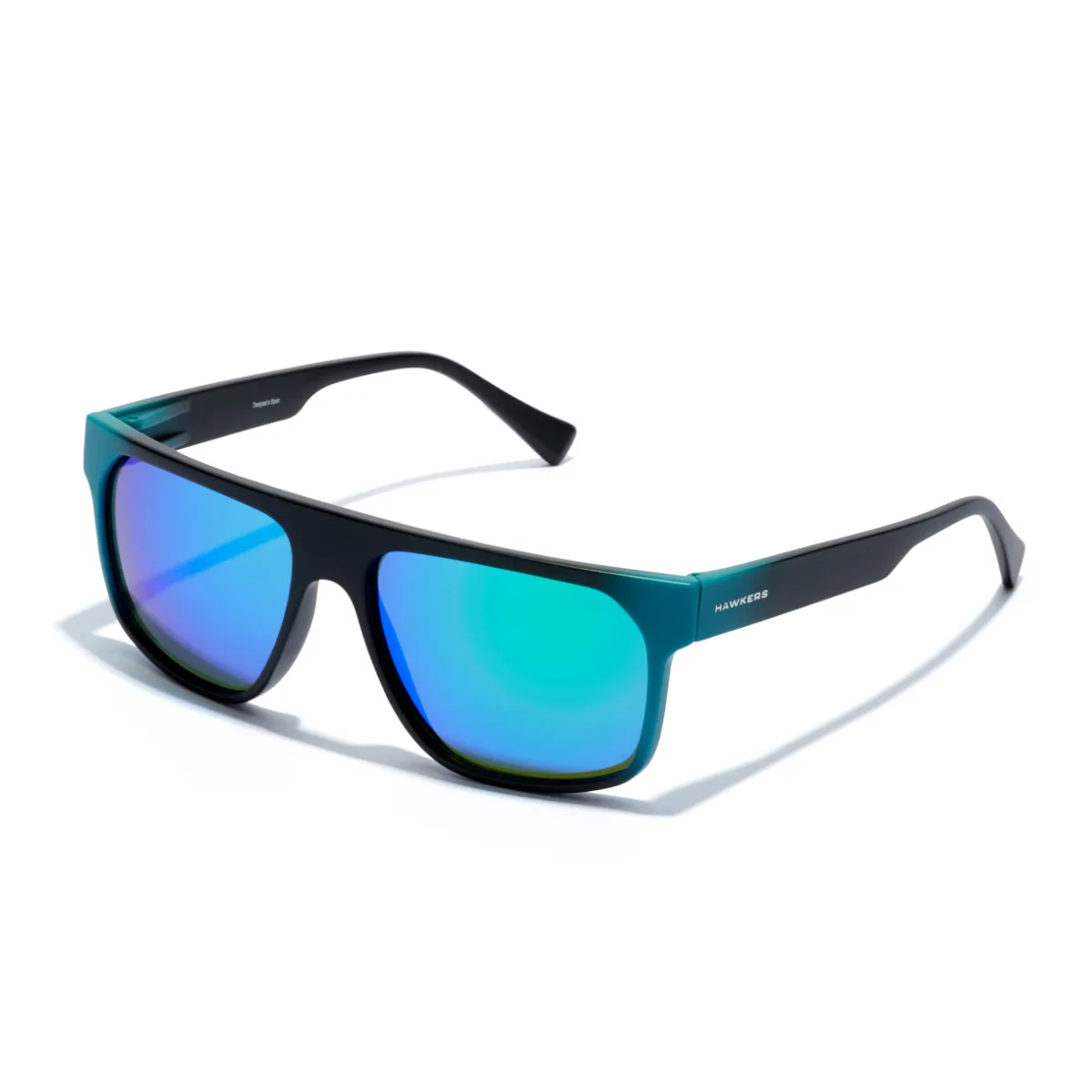 Gafas de sol Cheedo - Carbon Black Blue Emerald - Hawkers - FashionsVida
