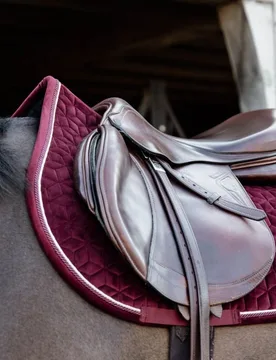 Schabracke VELVET bordeaux VS - Kentucky Horsewear - FashionsVida
