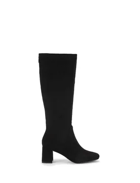 Women's 'Corsano Knee' Fabric Boots in Black Size: 5 - Black - Size: 5 - Carvela - FashionsVida