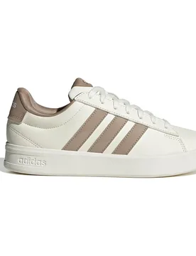 Baskets Grand Court 3.0 Off White / Trace Khaki / Trace Khaki EU 38 2/3 - Adidas - FashionsVida