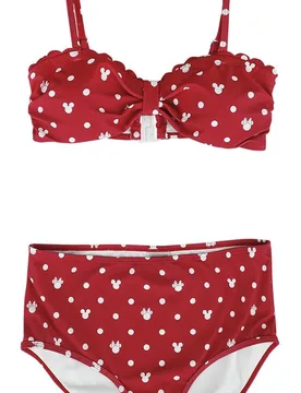 Disney Bikini-Set - Dots - S bis XXL - für Damen - Größe L - multicolor - EMP exklusives Merchandise! - Frauen - female - Micky Maus - FashionsVida