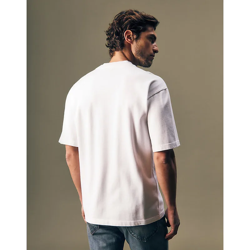 Gold Regular Tee Bright White Größe S male - Lee - FashionsVida