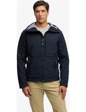 Chaqueta softshell de hombre Trekker con capucha - Superdry - FashionsVida