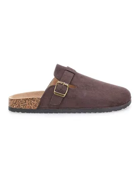 Pantofole marroni con fibbia 1310 41 - ALTEMBERG - FashionsVida