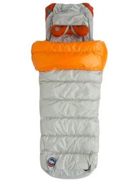 Sac de couchage 3 en 1 en duvet naturel - Lost Ranger 3N1 0° - Taille Regular - Gris - Big Agnes - FashionsVida