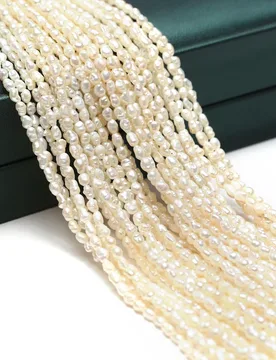Natural Freshwater Pearl Strand Beads 2-3mm Irregular Shape a Grade for DIY Jewelry Making Women Necklace Bracelet Accessory - Aliexpress - FashionsVida