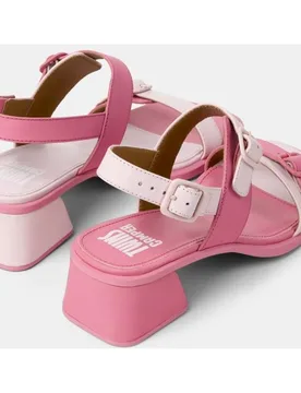 Sandalias de tiras de mujer Kora Twins de piel - Camper - FashionsVida