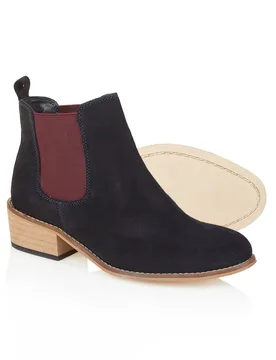 Layla Womens Leather Chelsea Boots - - Size: 5 - Silver Street London - FashionsVida