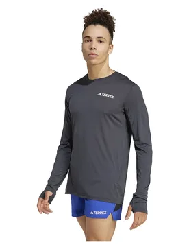 Terrex Xperior Climacool+ Long Sleeve T-shirt Carbon S Men - Adidas - FashionsVida