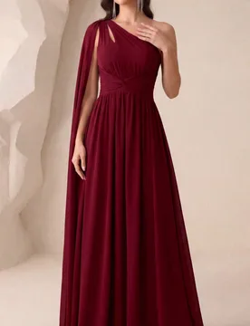 Vestido de dama de honor con frente retorcido y calado, vestido de novia, vestido de fiesta de cumpleaños, vestido de graduación, vestido formal par - Shein - FashionsVida