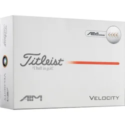Golfbälle Velocity AIM 2026 - 12er Pack, weiss