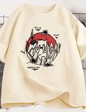 Rock Band Radiohead Kid A This Isn't Happening Merch 2026 T Shirt Men Women Summer Gothic Casual Cotton Short Sleeves T-shirts - Aliexpress - FashionsVida