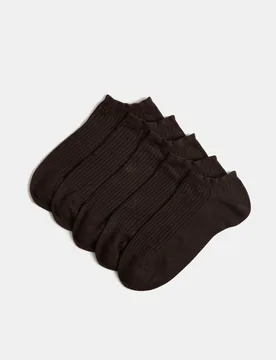 Pack Supersoft Trainer Liners™ Chocolate female - M&S - FashionsVida