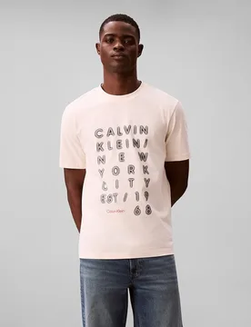 Camiseta Hombre estampada easy fit - Calvin Klein Jeans - FashionsVida