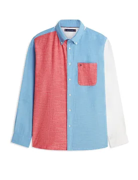 Tommy Hilfiger Hemd rot L Herren - Tommy hilfiger - FashionsVida