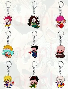 CM Charm Anime Hunter X Hunter Acrylic Keychain Model Cosplay Characters Ornament Accessories Goods Collection Gifts - Aliexpress - FashionsVida