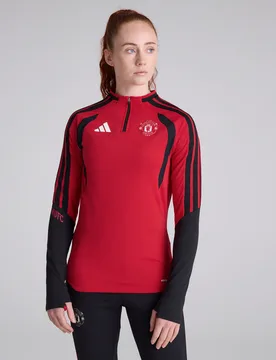 Manchester United Womens 26/27 Training Tiro Authentic Top Red 2XL - Adidas - FashionsVida