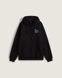 Mens Heavy Thinker Loose Fit Hoodie - Black Cotton - Size Medium