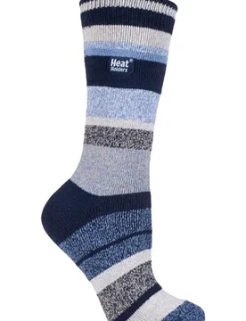 Womens Lite Winter Patterned Thermal Socks - - Size: M - Heat Holders - FashionsVida
