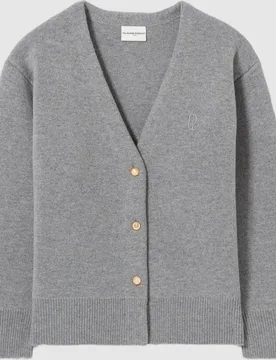 Cárdigan de punto de mujer oversize con cuello pico - CLAUDIE PIERLOT - FashionsVida