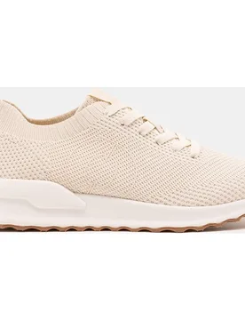 Zapatillas deportivas de mujer de punto con logo lateral - Ecoalf - FashionsVida