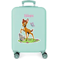 Maleta de cabina infantil Bambi rígida con capacidad de 34L