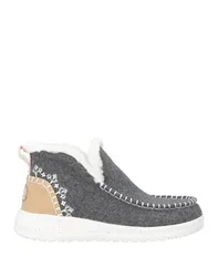 Botines de caña alta Mujer Gris 36,39 Mujer
