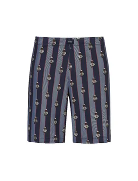 Pyjamashorts RANGER PATROL yacht blue dunkelblau XL herren - Mey - FashionsVida