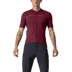 Maglia A Maniche Corte Unlimited Allroad Bordeaux